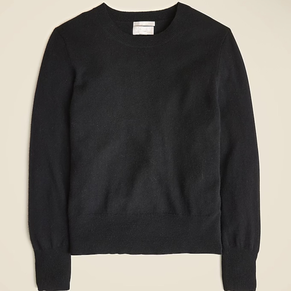 NWT J.Crew Cashmere classic-fit crewneck sweater Sz XS